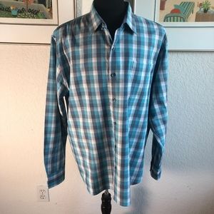 TOMMY‎ Bahama Xtra Large Plaid Long Sleeve Shirt